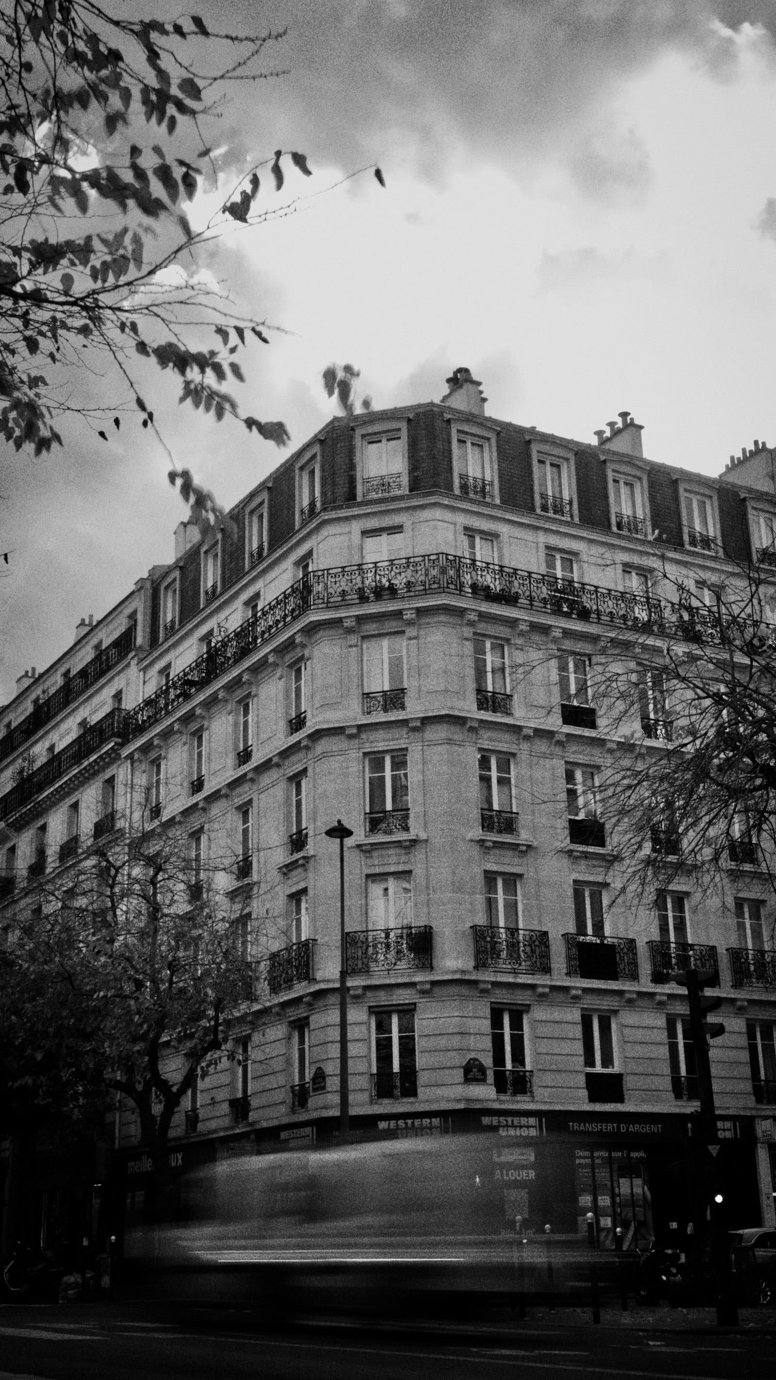 A Parisian building facade